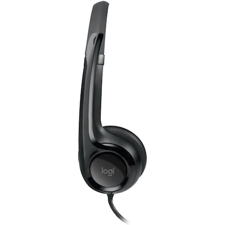 Logitech Padded H390 USB Headset, Black LOG981000014
